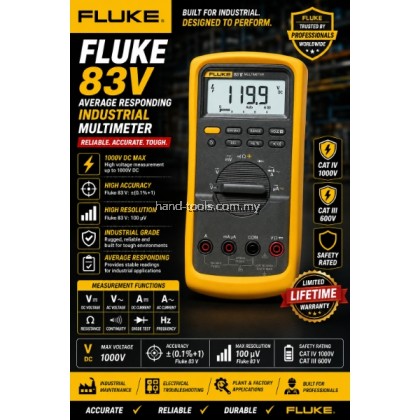 Fluke 83V (83-5) Digital Multimeter Fluke 83V (83-5) Digital Multimeter